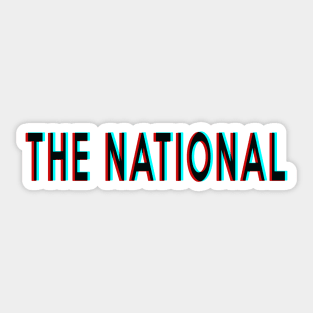 The National Sticker